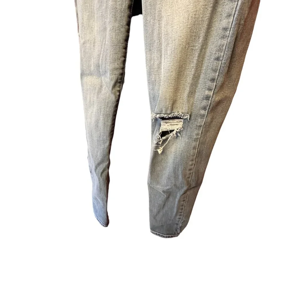 Celebrity Pink Junior Jeans Stretch Low Rise Distressed Sz 7 Waist 26 Length 28 - Picture 5 of 8